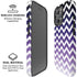 Chevron Purple Ombre iPhone 16 Pro Magsafe Impact Case