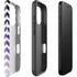 Chevron Purple Ombre iPhone 16 Pro Max Impact Case