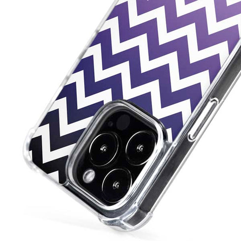 Chevron Purple Ombre iPhone 16 Pro Max MagSafe Case
