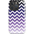 Chevron Purple Ombre iPhone 16 Pro Max Magsafe Impact Case