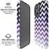Chevron Purple Ombre iPhone 16 Pro Max Magsafe Impact Case