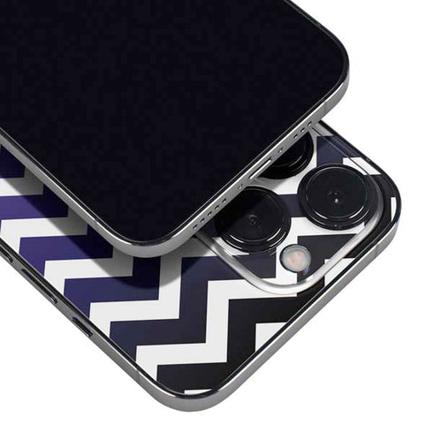 Chevron Purple Ombre iPhone 16 Pro Max Skin
