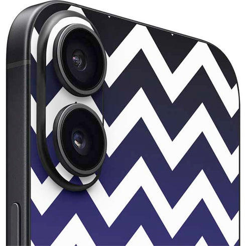 Chevron Purple Ombre iPhone 16 Skin