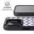 Chevron Purple Ombre iPhone 16e Kickstand Case