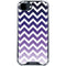 Chevron Purple Ombre iPhone 16e Clear Case