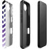Chevron Purple Ombre iPhone 16e Impact Case