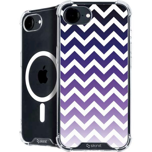 Chevron Purple Ombre iPhone 16e MagSafe Case