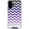 Chevron Purple Ombre iPhone 17 Clear Case