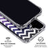 Chevron Purple Ombre iPhone 17 Clear Case