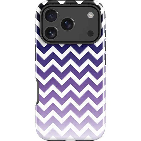 Chevron Purple Ombre iPhone 18 Pro Impact Case