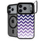 Chevron Purple Ombre iPhone 18 Pro Kickstand Case