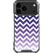 Chevron Purple Ombre iPhone 18 Pro Max Clear Case
