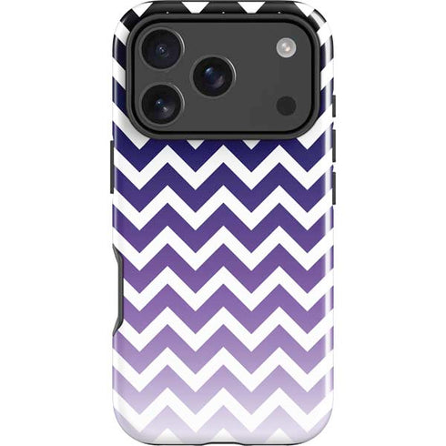 Chevron Purple Ombre iPhone 18 Pro Max Impact Case