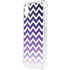 Chevron Purple Ombre iPhone XS Clear Case