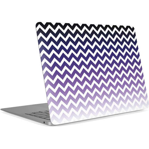 Chevron Purple Ombre Apple MacBook Air Skin