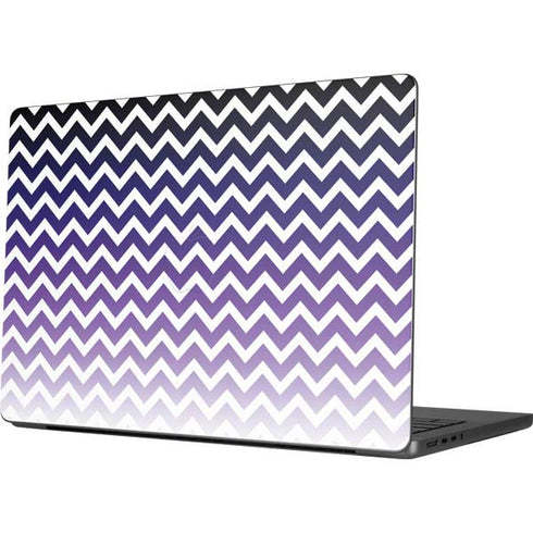 Chevron Purple Ombre Apple MacBook Pro 14-inch Skin