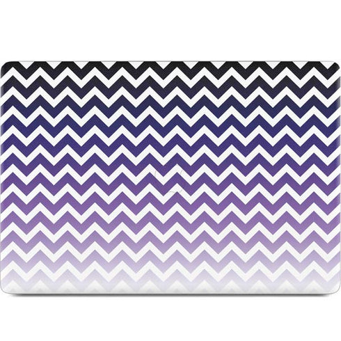 Chevron Purple Ombre MacBook Skins