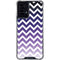 Chevron Purple Ombre Moto G Power 5G (2024) Clear Case