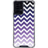 Chevron Purple Ombre Moto G Power 5G (2024) Clear Case