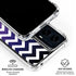 Chevron Purple Ombre Moto G Power 5G (2024) Clear Case