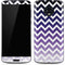 Chevron Purple Ombre Moto G6 Skin