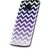 Chevron Purple Ombre Moto G6 Skin