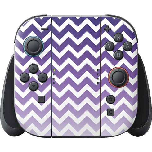 Chevron Purple Ombre Nintendo Skins