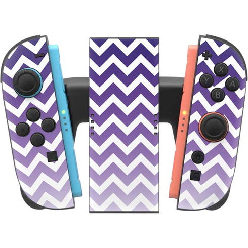 Chevron Purple Ombre Nintendo Switch 2 (2025) Joy-Con Controller Skin