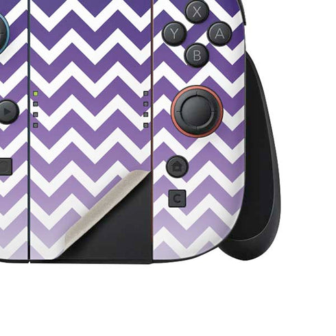 Chevron Purple Ombre Nintendo Switch 2 (2025) Joy-Con Controller Skin