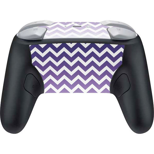 Chevron Purple Ombre Nintendo Switch 2 (2025) Pro Controller Skin