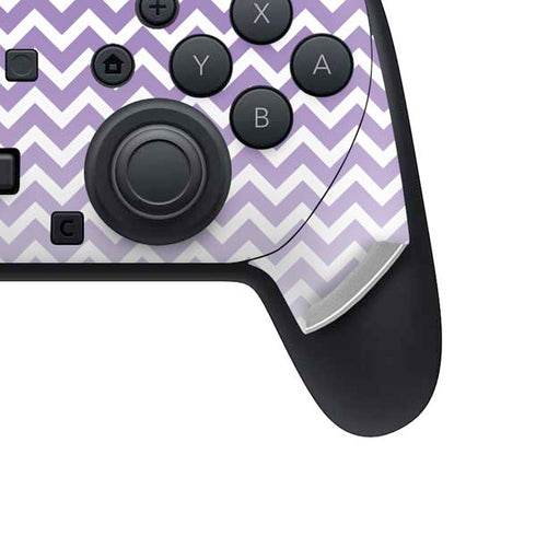 Chevron Purple Ombre Nintendo Switch 2 (2025) Pro Controller Skin
