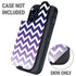 Chevron Purple Ombre Otterbox Defender iPhone Skin