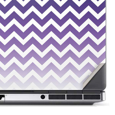 Chevron Purple Ombre Dell Precision Skin