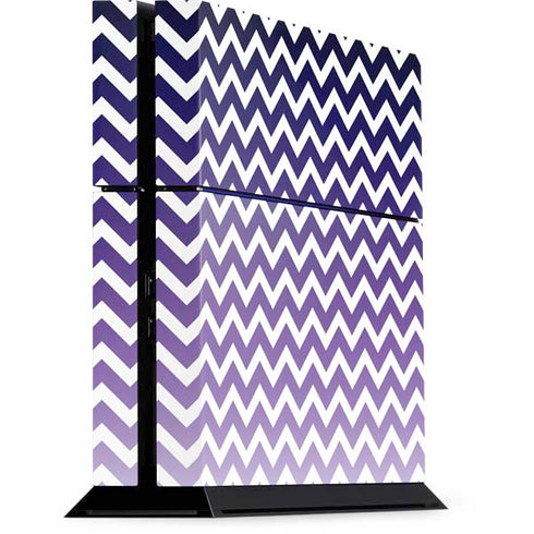 Chevron Purple Ombre PlayStation PS4 Skins