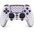 Chevron Purple Ombre PS5 DualSense Edge Pro Controller Skin