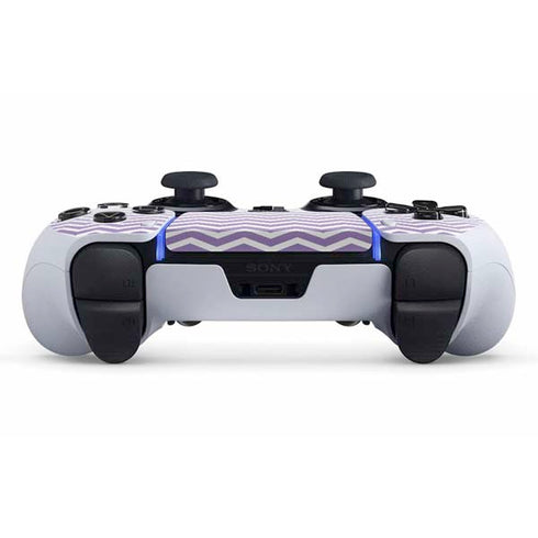 Chevron Purple Ombre PS5 DualSense Edge Pro Controller Skin