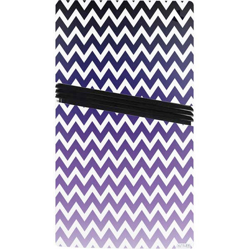 Chevron Purple Ombre PS5 Pro Bundle Skin