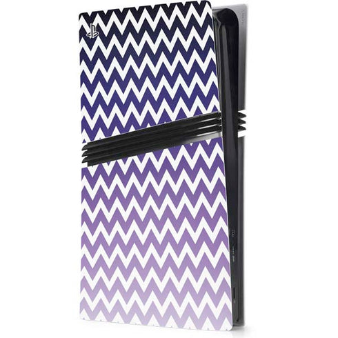 Chevron Purple Ombre PlayStation PS5 Skins