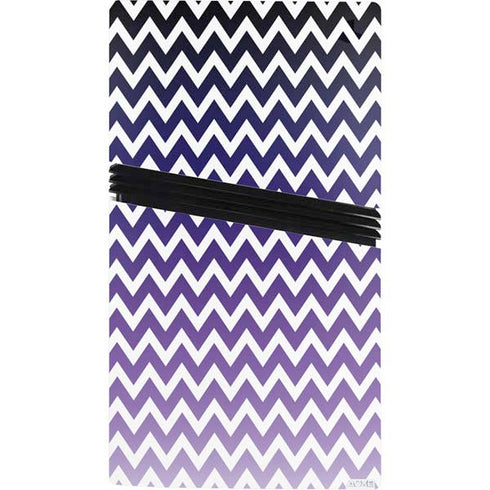 Chevron Purple Ombre PS5 Pro Console Skin