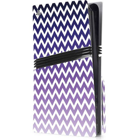 Chevron Purple Ombre PlayStation PS5 Skins