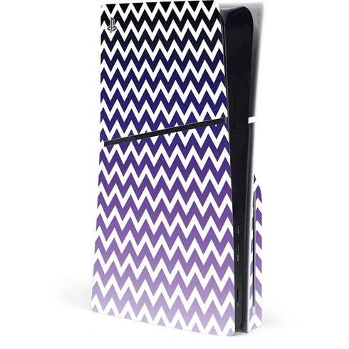 Chevron Purple Ombre PlayStation PS5 Skins