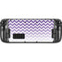 Chevron Purple Ombre Steam Deck Handheld Gaming Computer OLED Skin