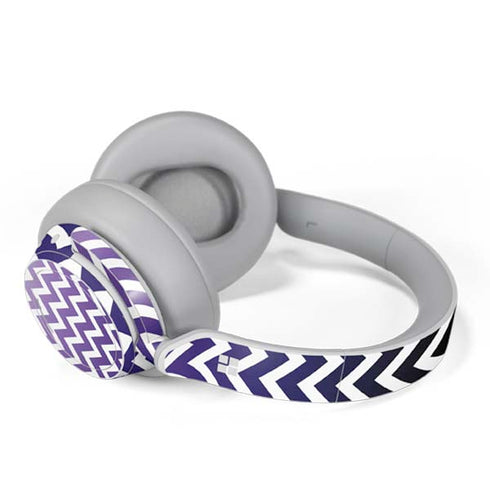 Chevron Purple Ombre Surface Headphones Skin