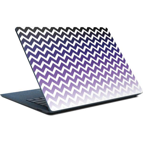 Chevron Purple Ombre Surface Laptop Skin