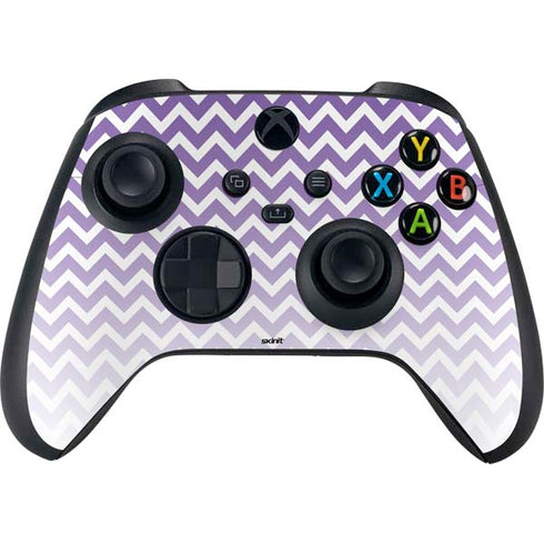 Chevron Purple Ombre XBox Series X Digital Edition Bundle Skin