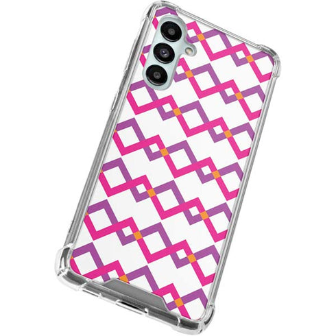 Chevron White Out Galaxy A16 5G Clear Case