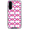 Chevron White Out Galaxy A36 5G Clear Case