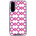 Chevron White Out Galaxy A36 5G Clear Case