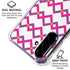 Chevron White Out Galaxy A36 5G Clear Case