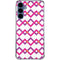 Chevron White Out Galaxy A55 5G Clear Case